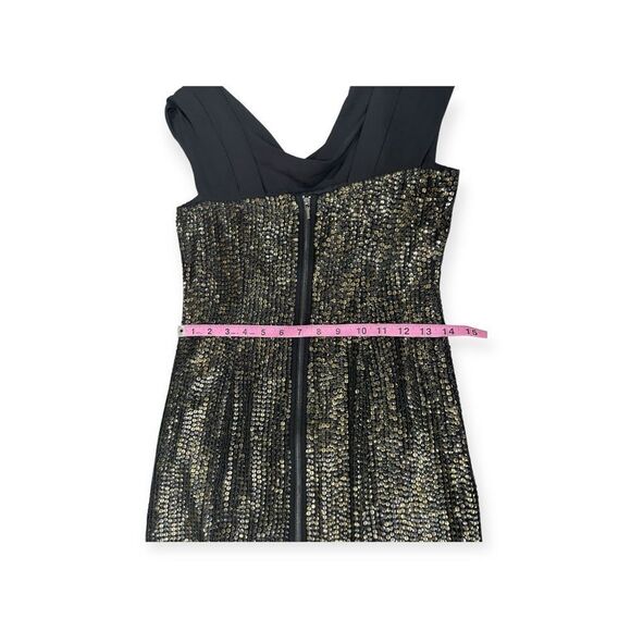 Tory Burch Silk Sequin Sheath Dress Size 0 - Picture 7 of 11